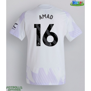 Manchester United Amad Diallo #16 Bortatröja 2025-26 Kortärmad